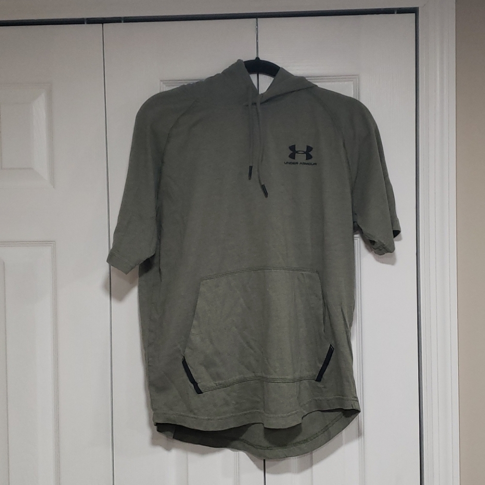 Under Armour short sleeve hoodie